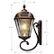 Gama Sonic Royal Bulb Solar Light, GS Solar Light Bulb, Wall Mount, Brushed Bronze 98B110 - alternate 5